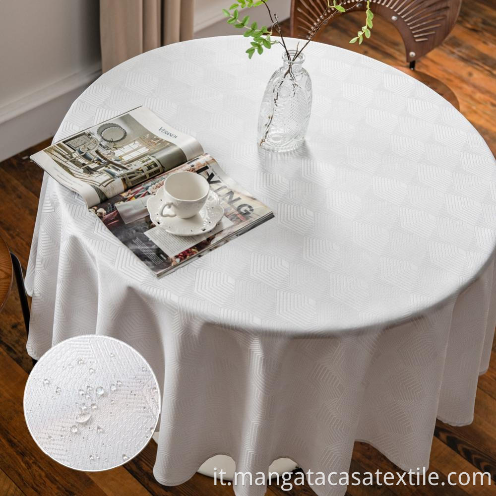 White Table Cloth